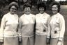 Marj Edey (2nd from left), Peggy Colenello (3rd from left) & Anne Tachan (right)